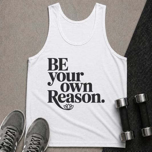 Printify Tank Top XS / White Be The Reason - Tank Top