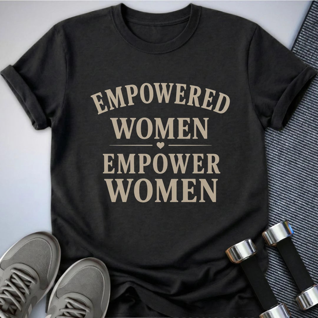 Printify T-Shirt S / Dark Grey Heather Empowered T-Shirt