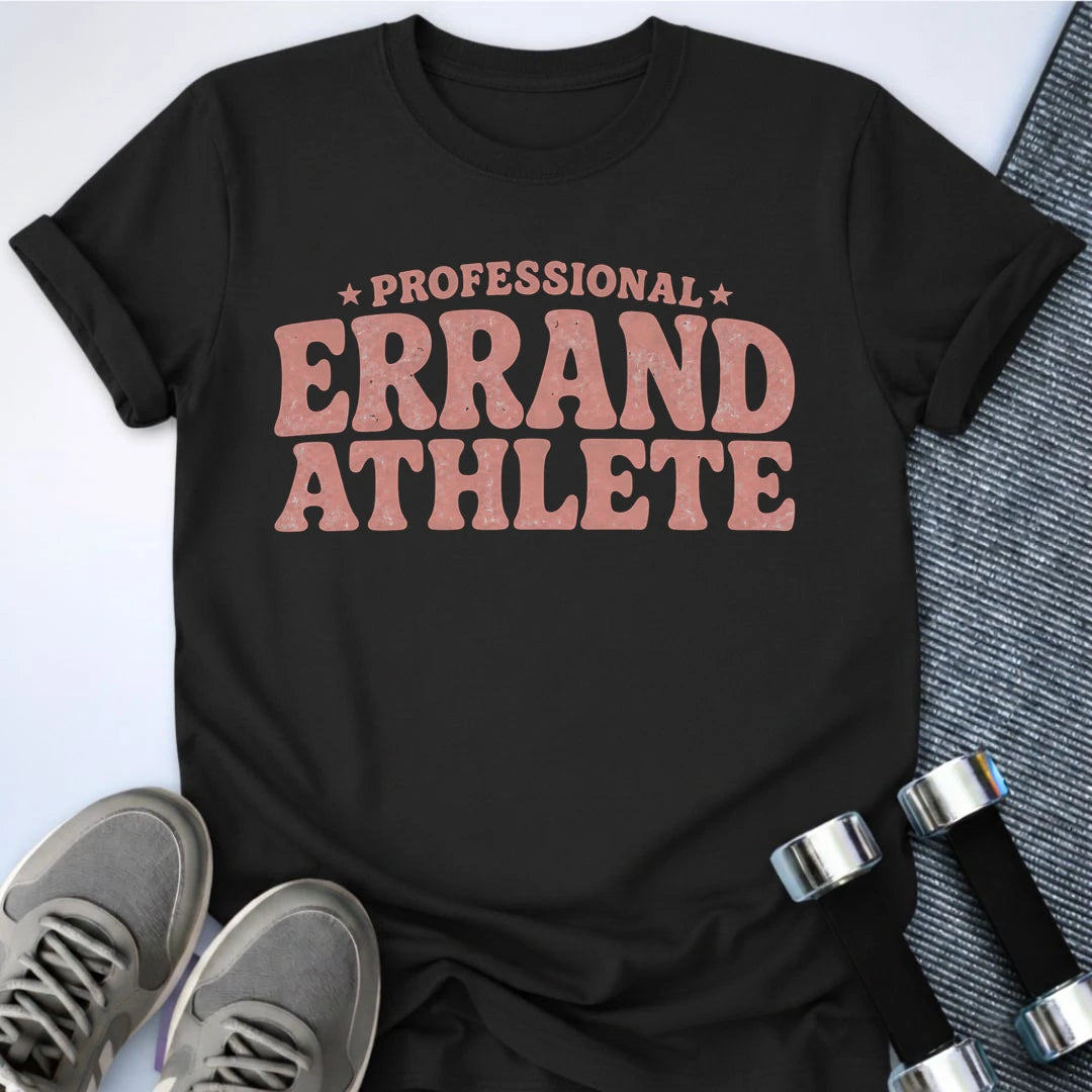 Printify T-Shirt S / Black Errand Athlete T-Shirt
