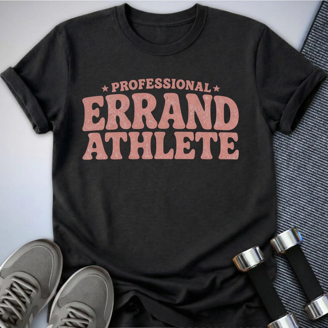 Printify T-Shirt S / Dark Grey Heather Errand Athlete T-Shirt
