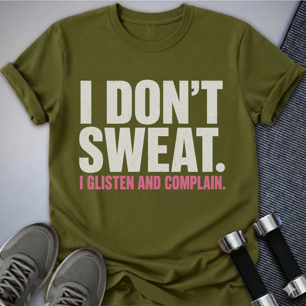 Printify T-Shirt XS / Olive I Glisten T-Shirt