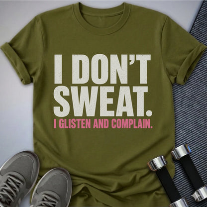 Printify T-Shirt XS / Olive I Glisten T-Shirt