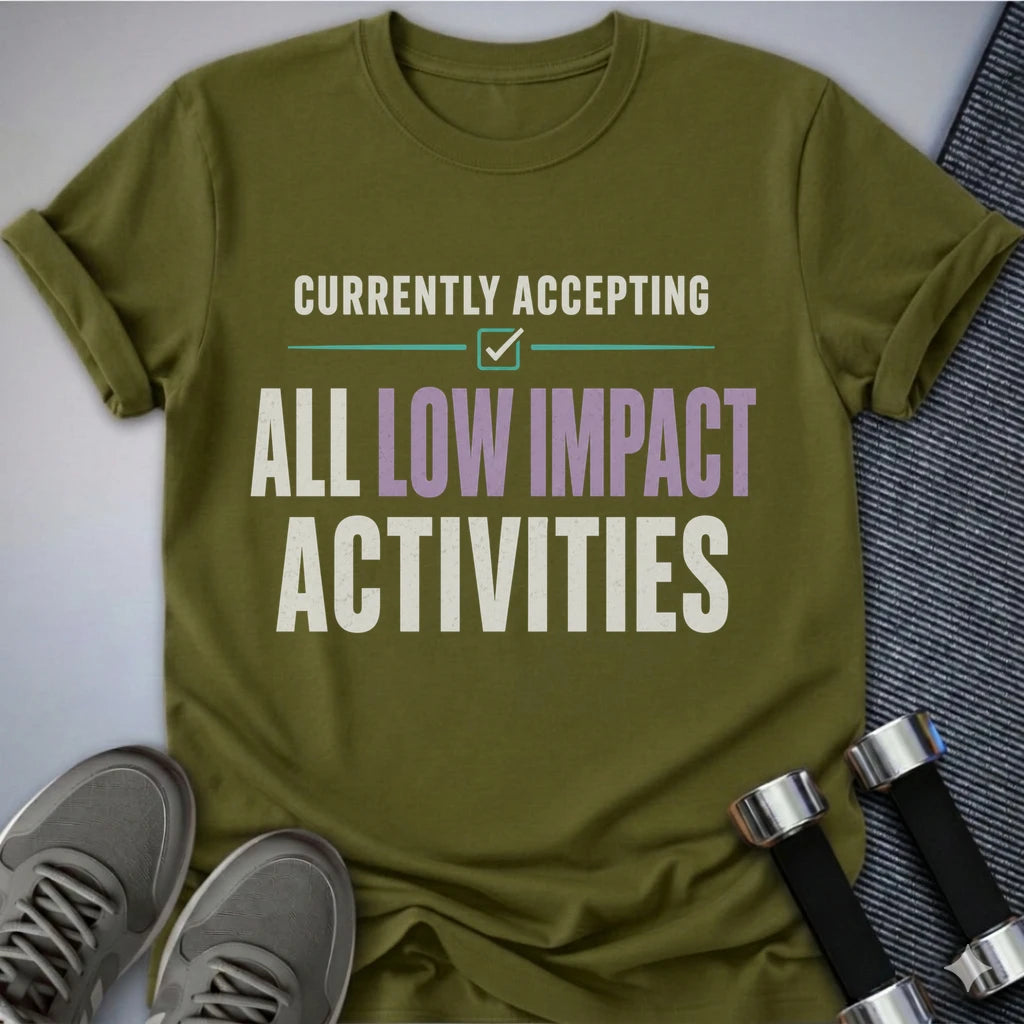 Printify T-Shirt XS / Olive Low Impact Positive T-Shirt