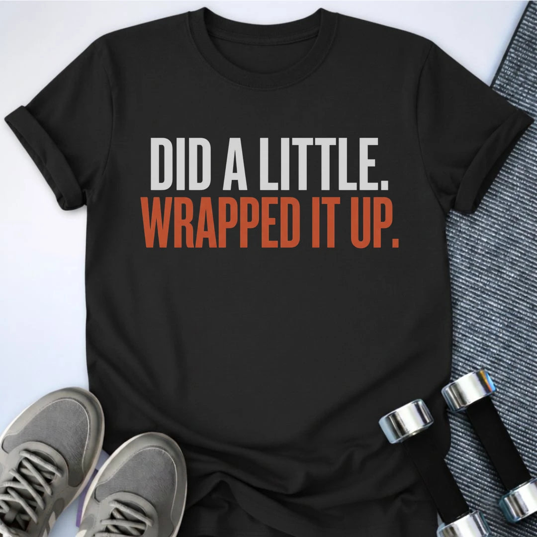 Printify T-Shirt Black / S Wrapped It Up T-Shirt