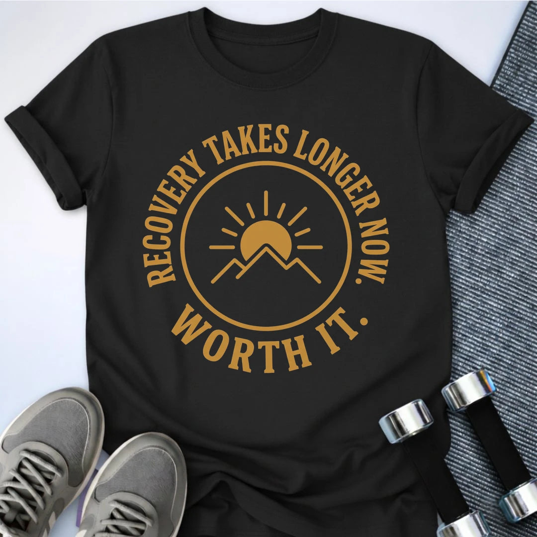Printify T-Shirt S / Black Worth It T-Shirt