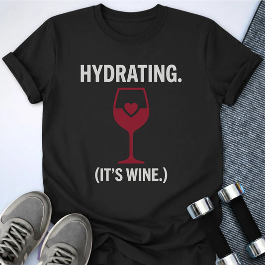 Printify T-Shirt S / Black Hydrating T-Shirt