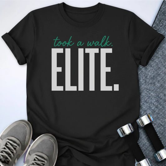 Printify T-Shirt Black / S A Elite Walk T-Shirt