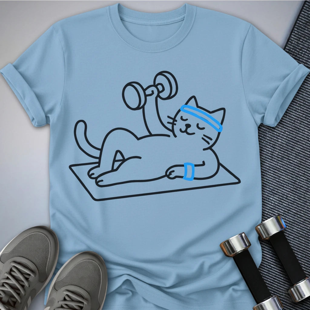 Printify T-Shirt Baby Blue / S Kool Cat T-Shirt