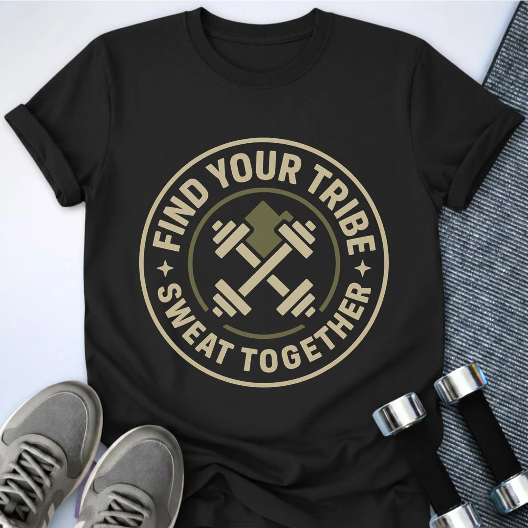 Printify T-Shirt Black / S Find Your Tribe T-Shirt