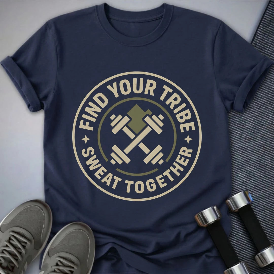 Printify T-Shirt Navy / S Find Your Tribe T-Shirt