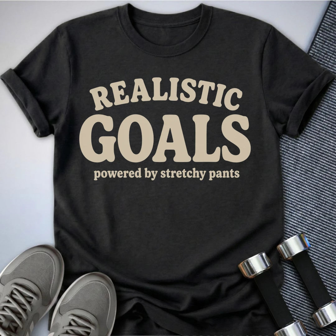 Printify T-Shirt S / Dark Grey Heather Goals and Pants T-Shirt