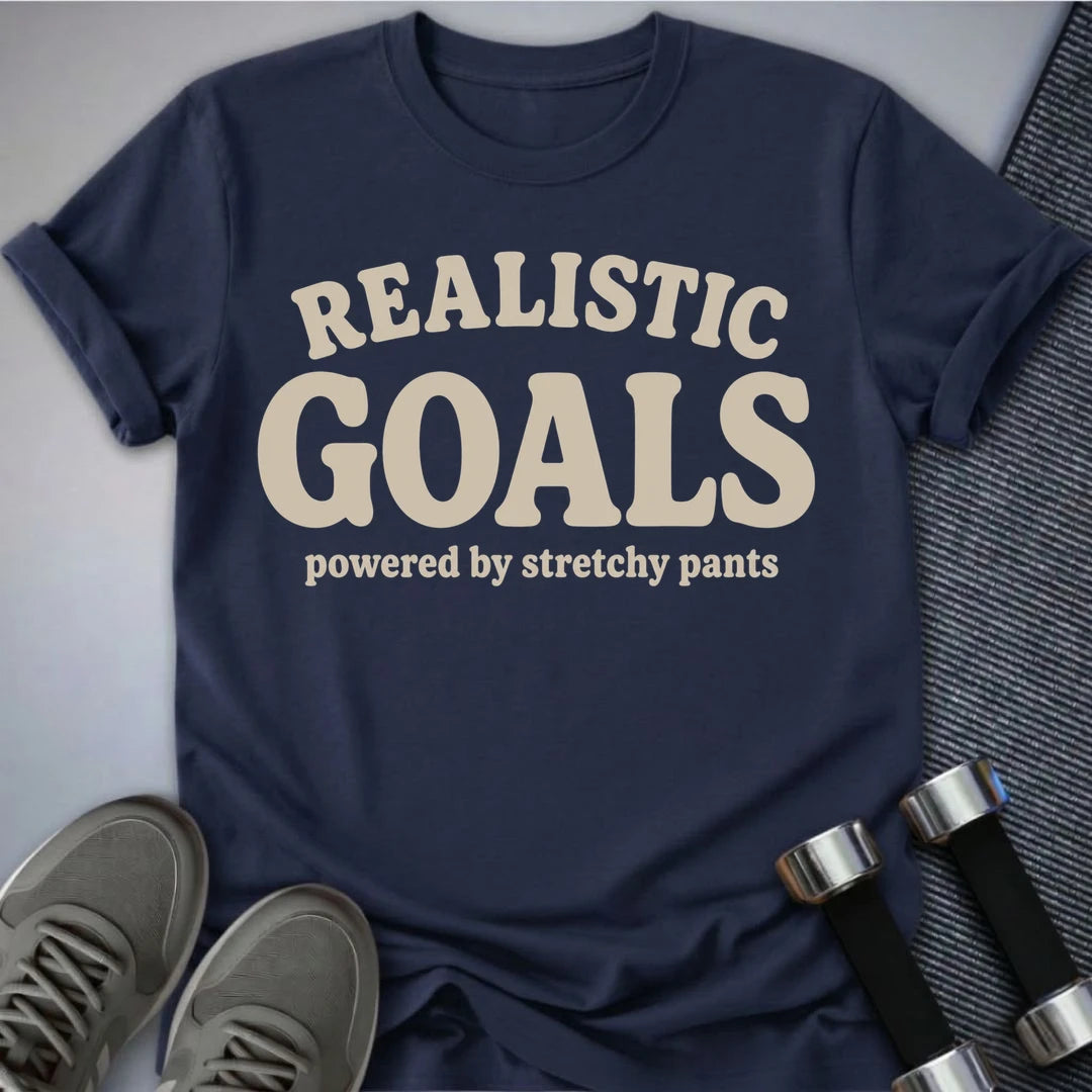 Printify T-Shirt S / Navy Goals and Pants T-Shirt