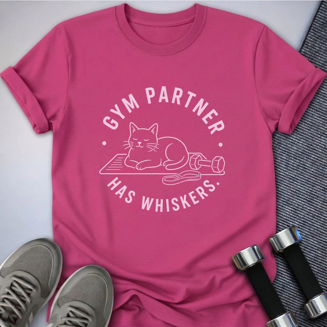 Printify T-Shirt S / Berry Gym Partner T-Shirt