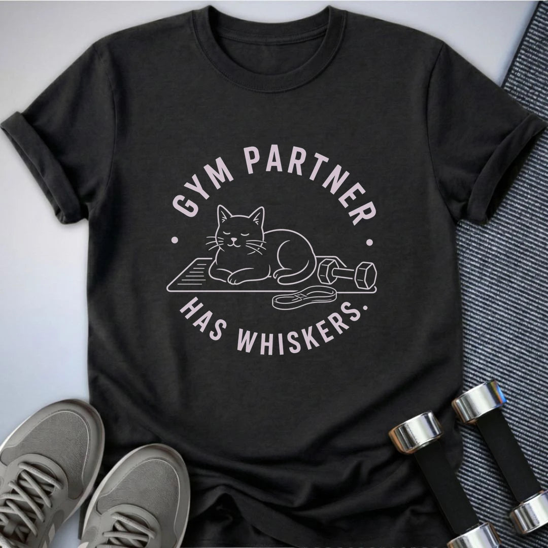 Printify T-Shirt S / Dark Grey Heather Gym Partner T-Shirt