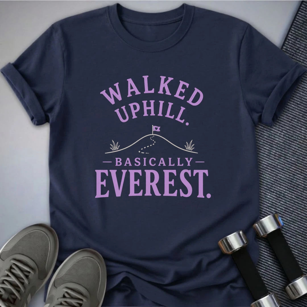 Printify T-Shirt S / Navy Hill Life T-Shirt
