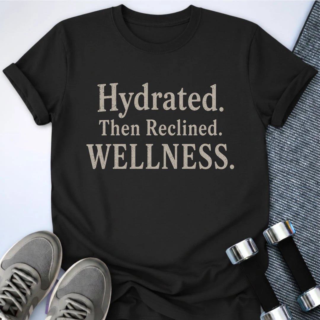 Printify T-Shirt S / Black Hydrated T-Shirt