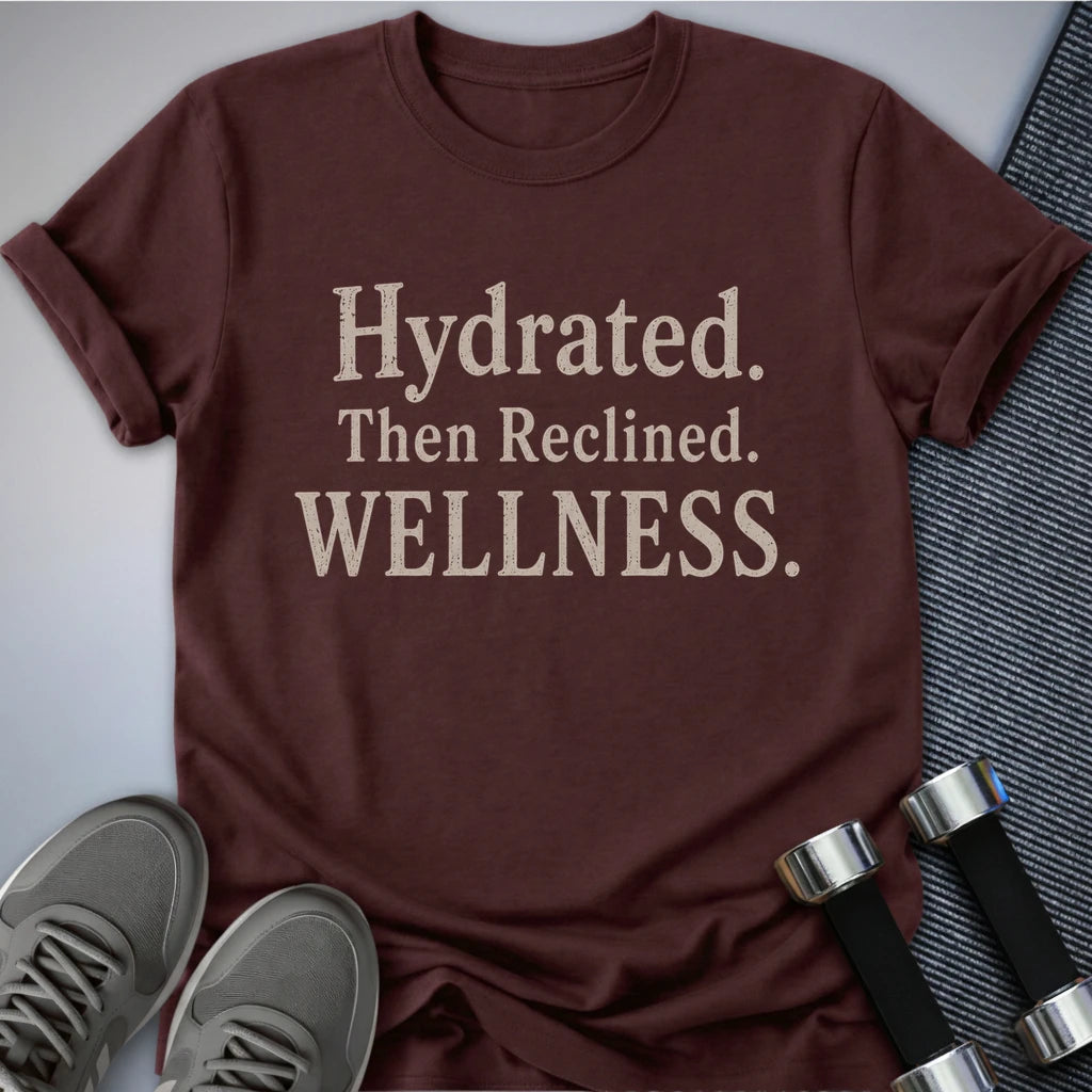 Printify T-Shirt S / Maroon Hydrated T-Shirt