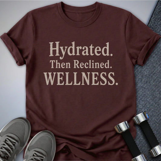 Printify T-Shirt S / Maroon Hydrated T-Shirt