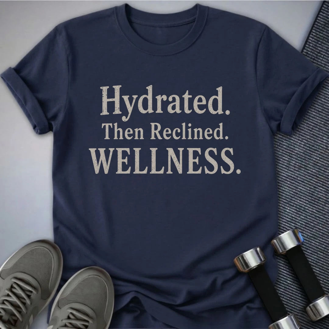 Printify T-Shirt S / Navy Hydrated T-Shirt