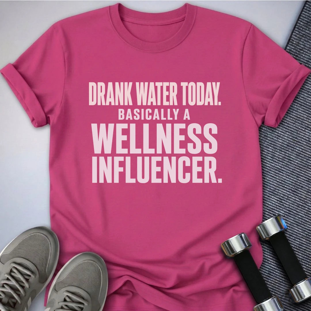 Printify T-Shirt S / Berry I Drank Water T-Shirt