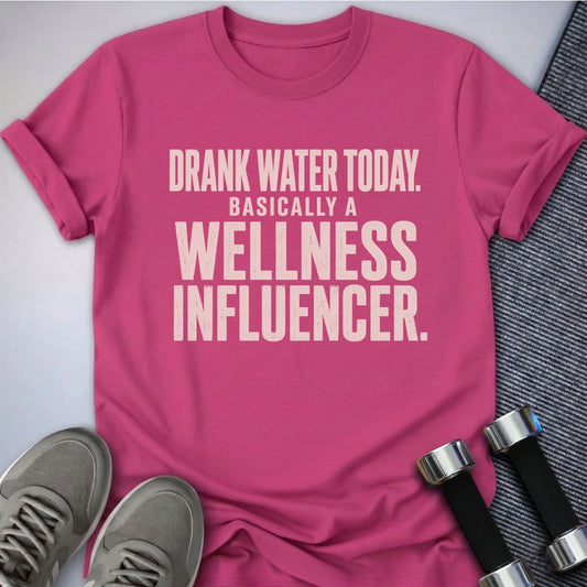 Printify T-Shirt S / Berry I Drank Water T-Shirt