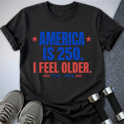 Printify T-Shirt S / Dark Grey Heather I Feel Older T-Shirt