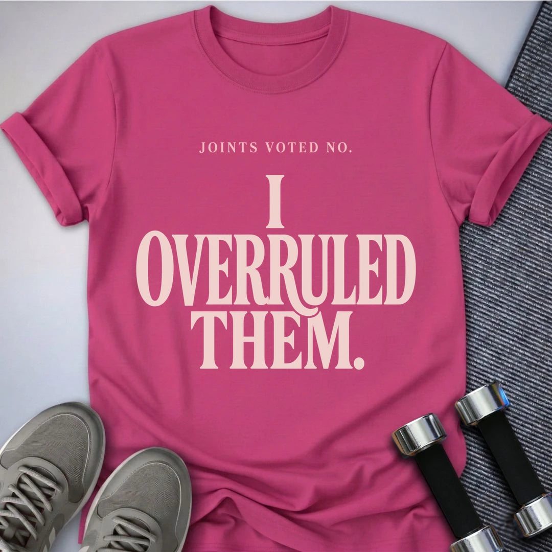 Printify T-Shirt S / Berry Joints Overruled T-Shirt