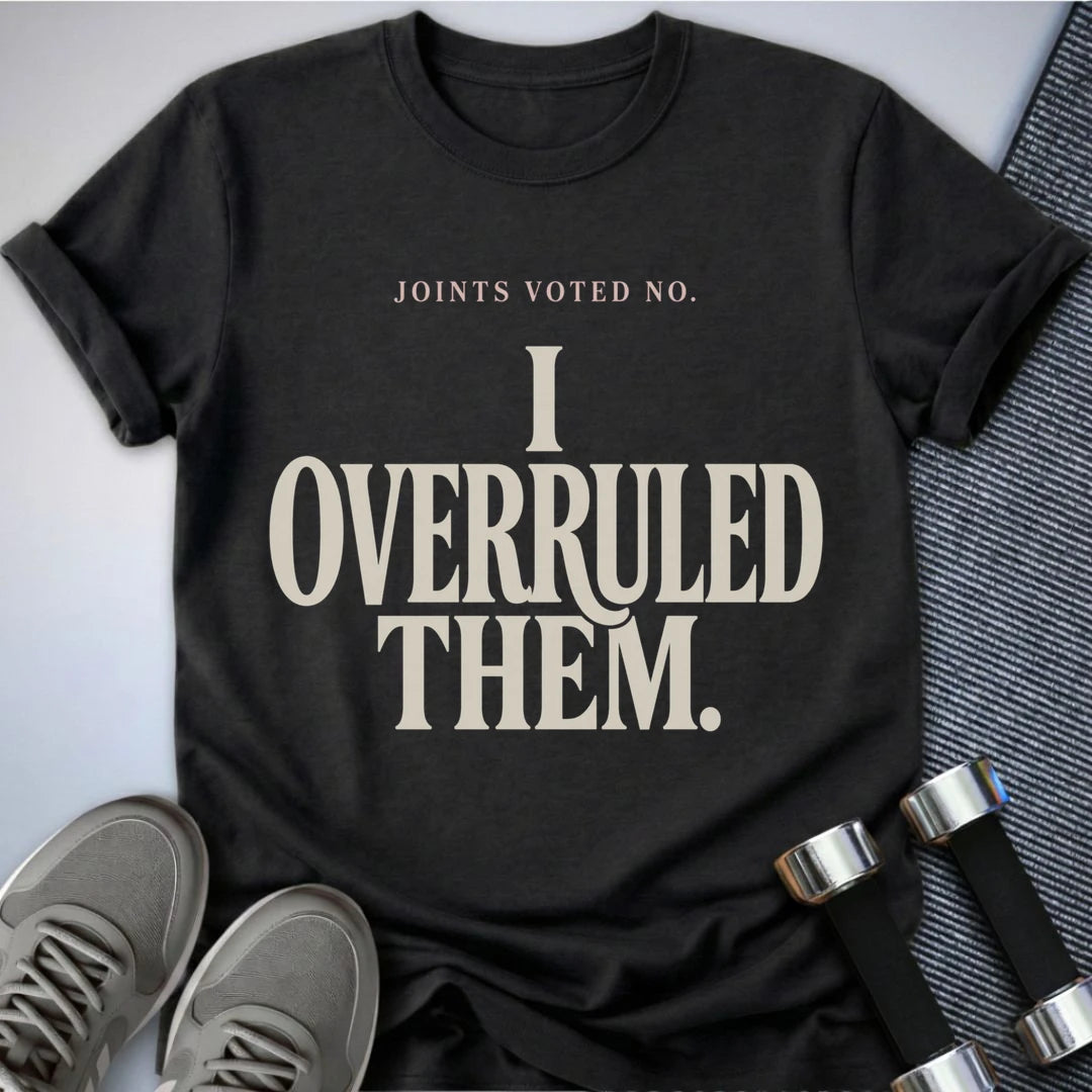 Printify T-Shirt S / Dark Grey Heather Joints Overruled T-Shirt
