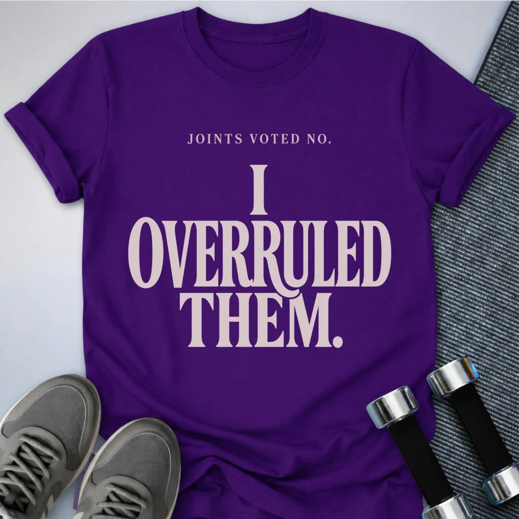 Printify T-Shirt S / Team Purple Joints Overruled T-Shirt