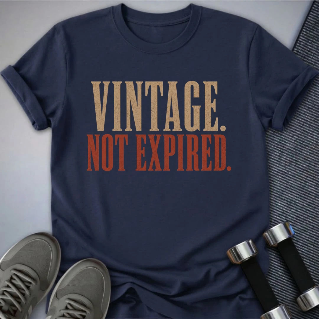 Printify T-Shirt S / Navy Just Vintage T-Shirt