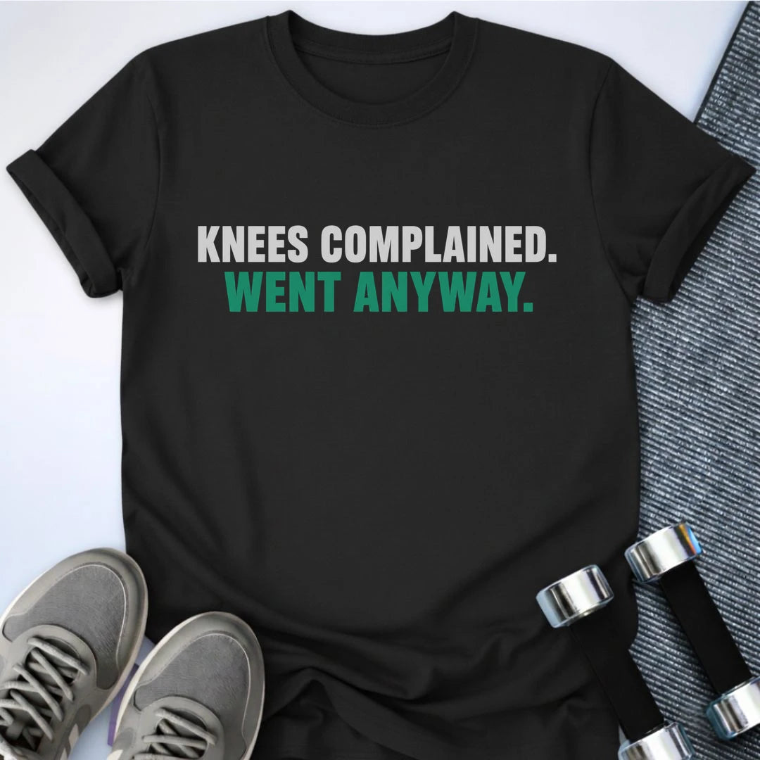 Printify T-Shirt S / Black Knees Complained T-Shirt