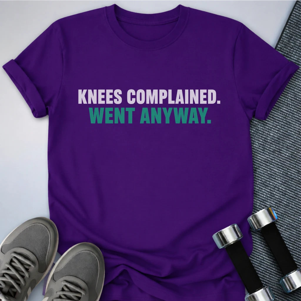 Printify T-Shirt S / Team Purple Knees Complained T-Shirt