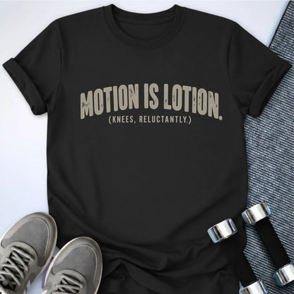 Printify T-Shirt Black / S Knees In Motion T-Shirt