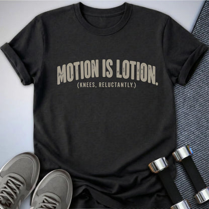 Printify T-Shirt Dark Grey Heather / S Knees In Motion T-Shirt