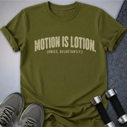 Printify T-Shirt Olive / S Knees In Motion T-Shirt