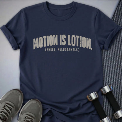 Printify T-Shirt Navy / S Knees In Motion T-Shirt