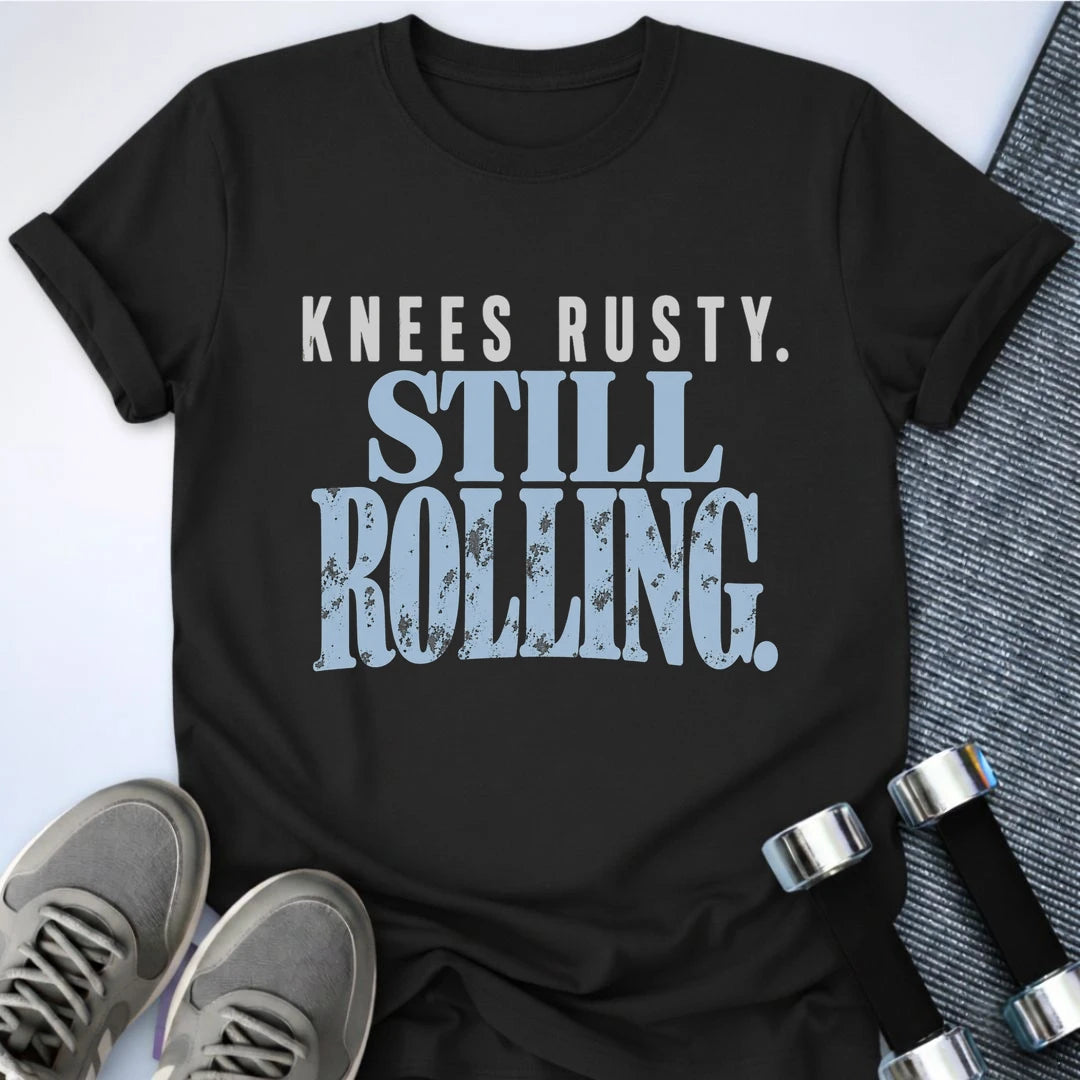 Printify T-Shirt Black / S Knees Rusty T-Shirt