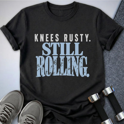 Printify T-Shirt Dark Grey Heather / S Knees Rusty T-Shirt