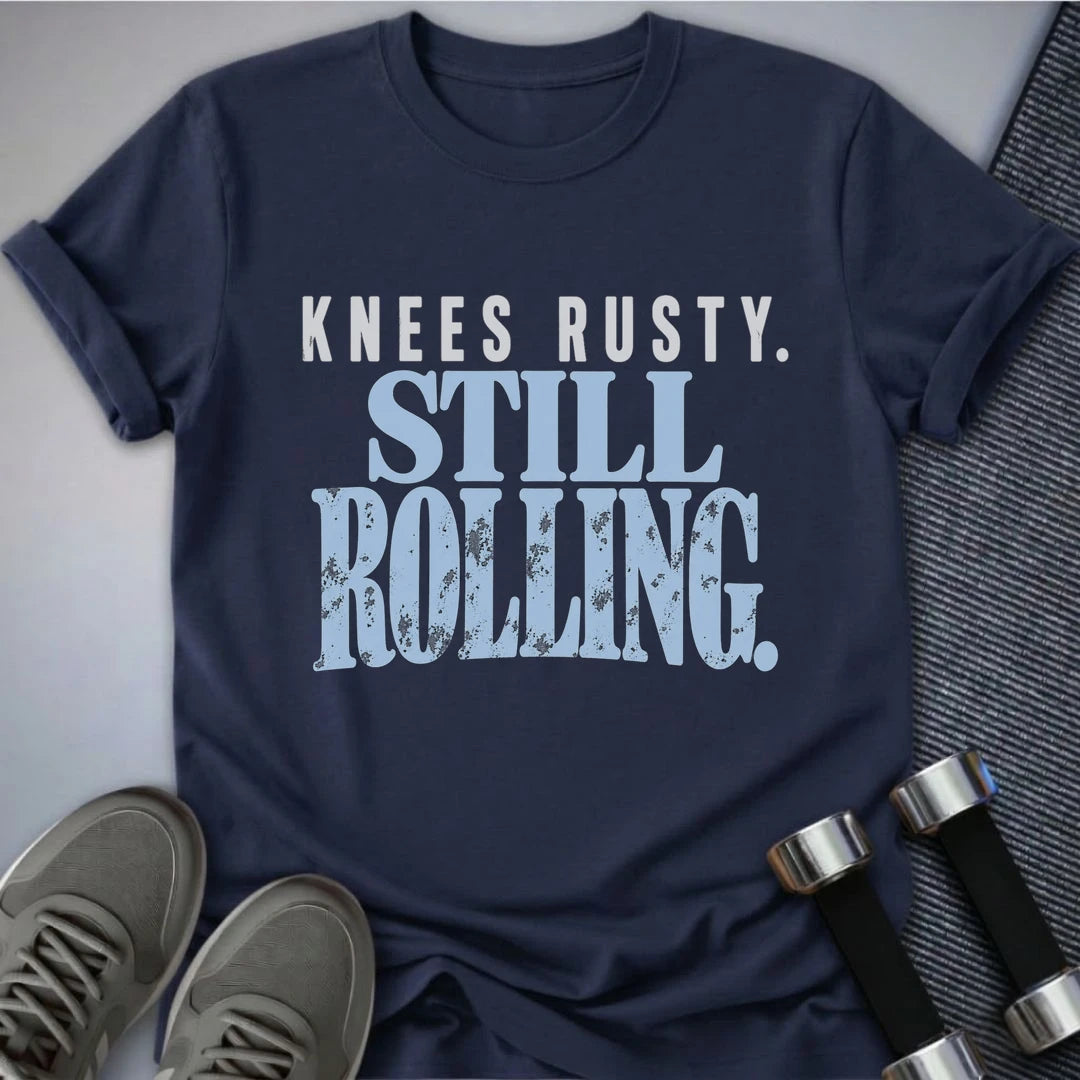 Printify T-Shirt Navy / S Knees Rusty T-Shirt
