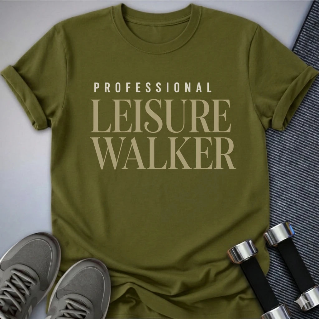 Printify T-Shirt S / Olive Leisure Walker T-Shirt