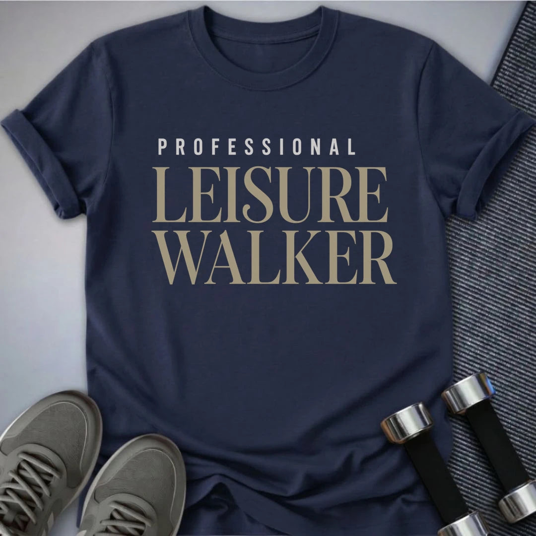 Printify T-Shirt S / Navy Leisure Walker T-Shirt