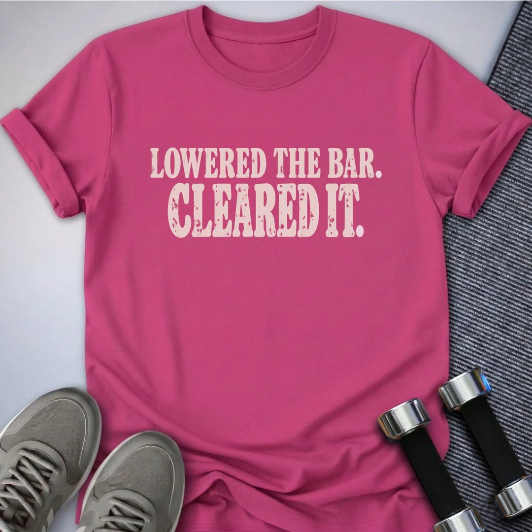 Printify T-Shirt Berry / S Lowered The Bar T-Shirt