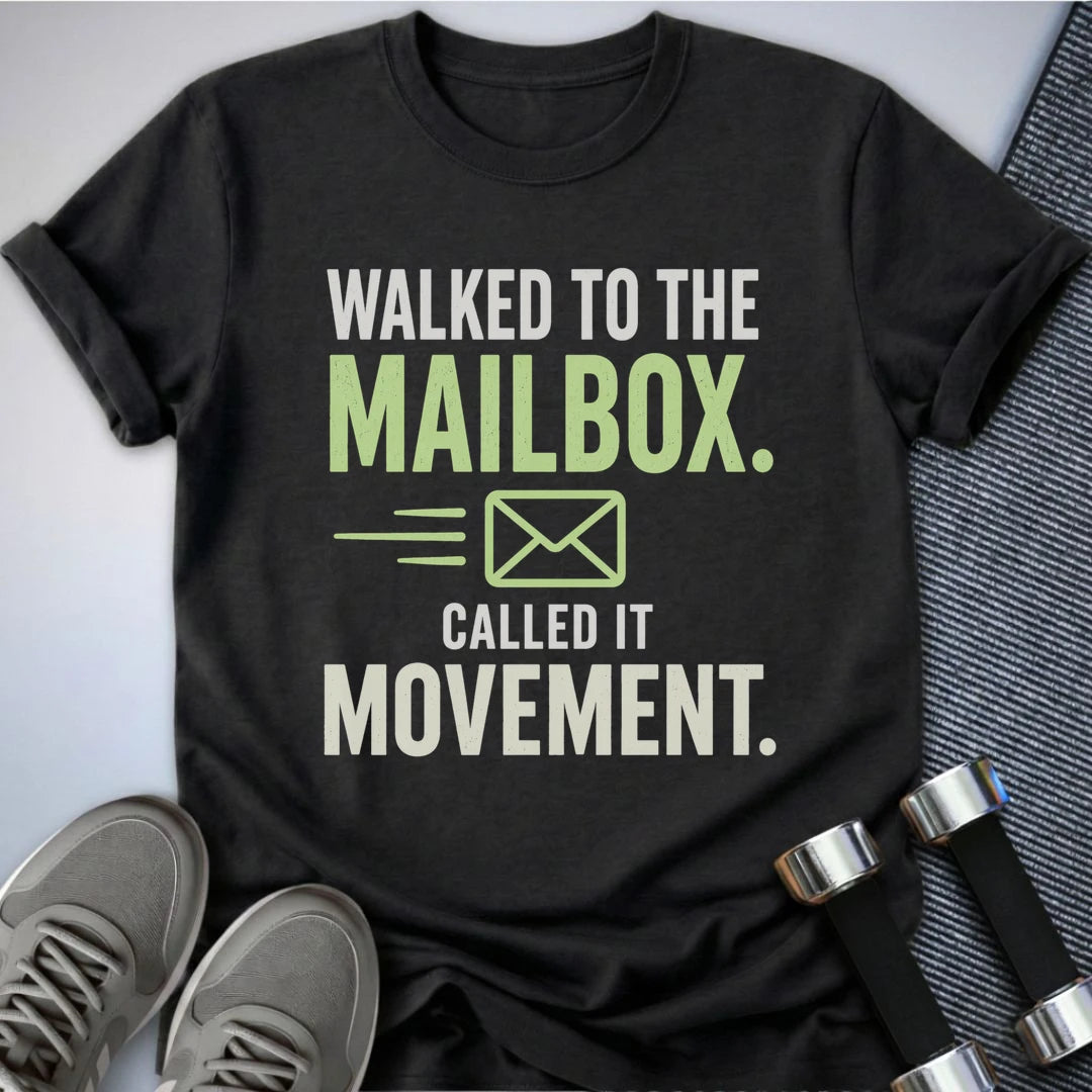 Printify T-Shirt S / Dark Grey Heather Mailbox Movement T-Shirt