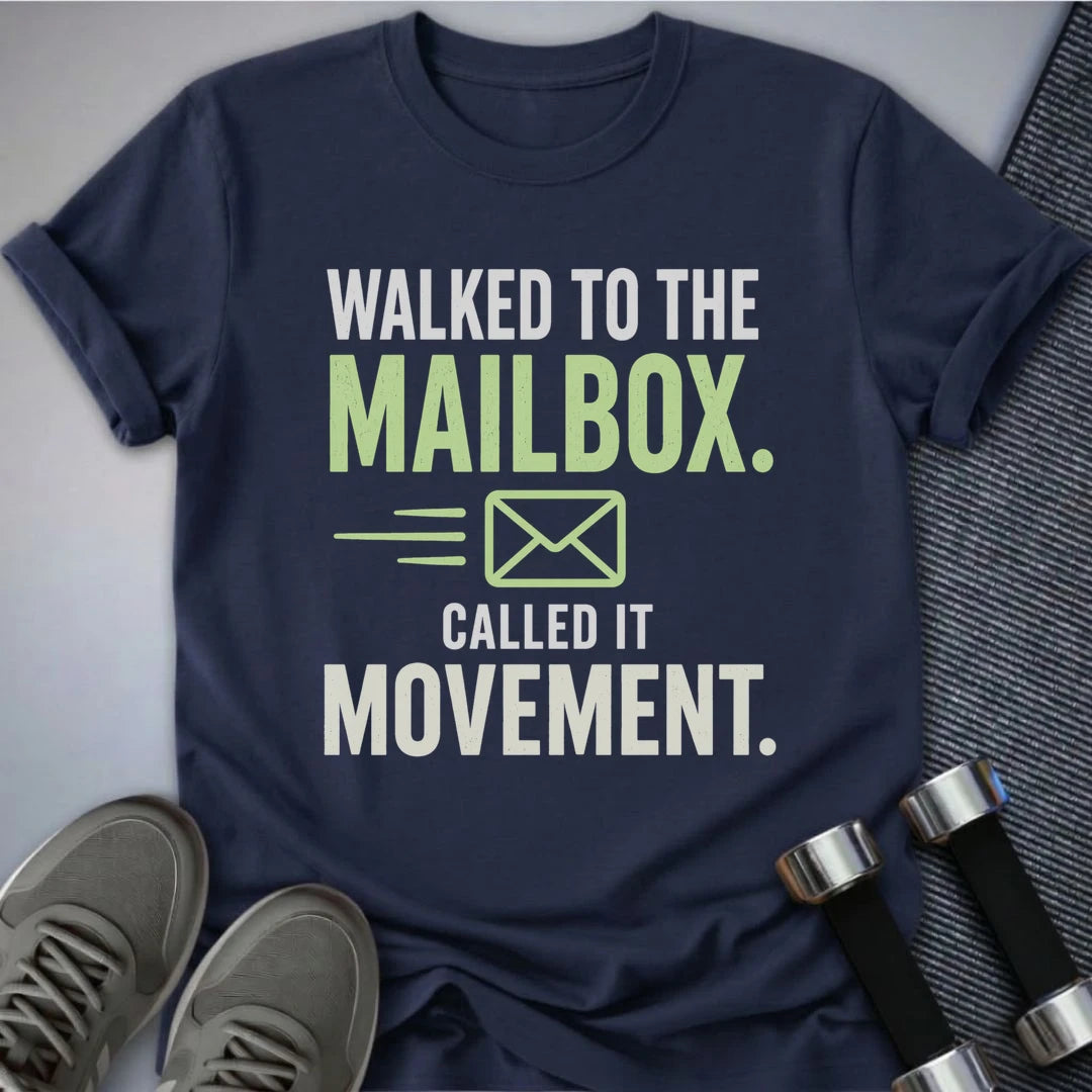 Printify T-Shirt S / Navy Mailbox Movement T-Shirt