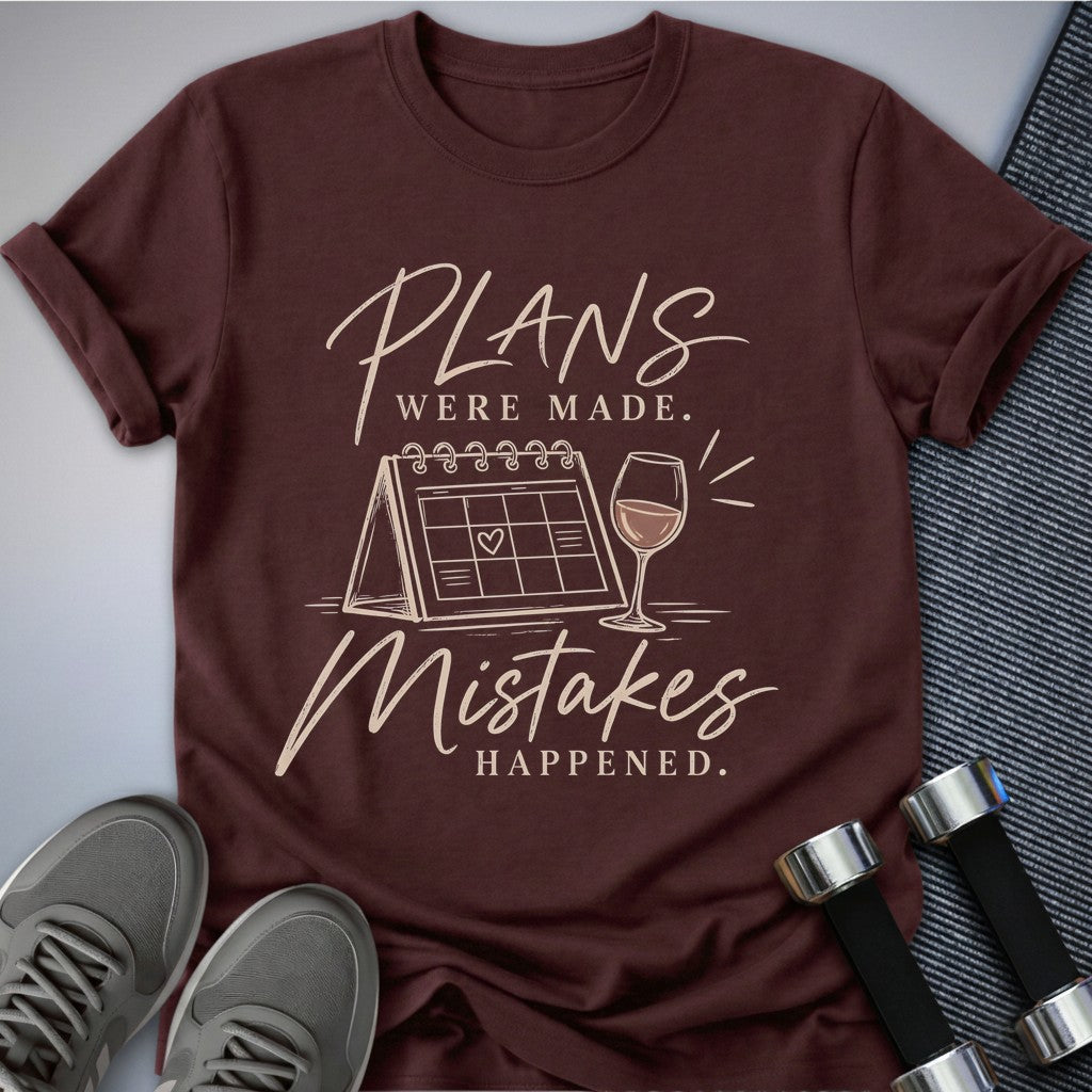 Printify T-Shirt Maroon / S Perfectly Imperfect T-Shirt