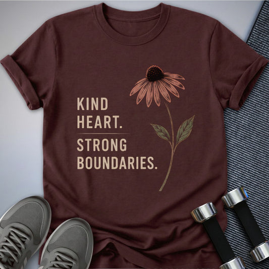 Printify T-Shirt Maroon / S Sweet With Fences T-Shirt