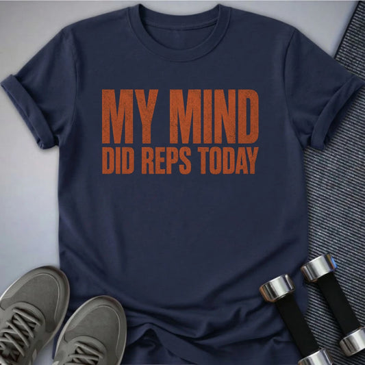 Printify T-Shirt S / Navy Mind Reps T-Shirt
