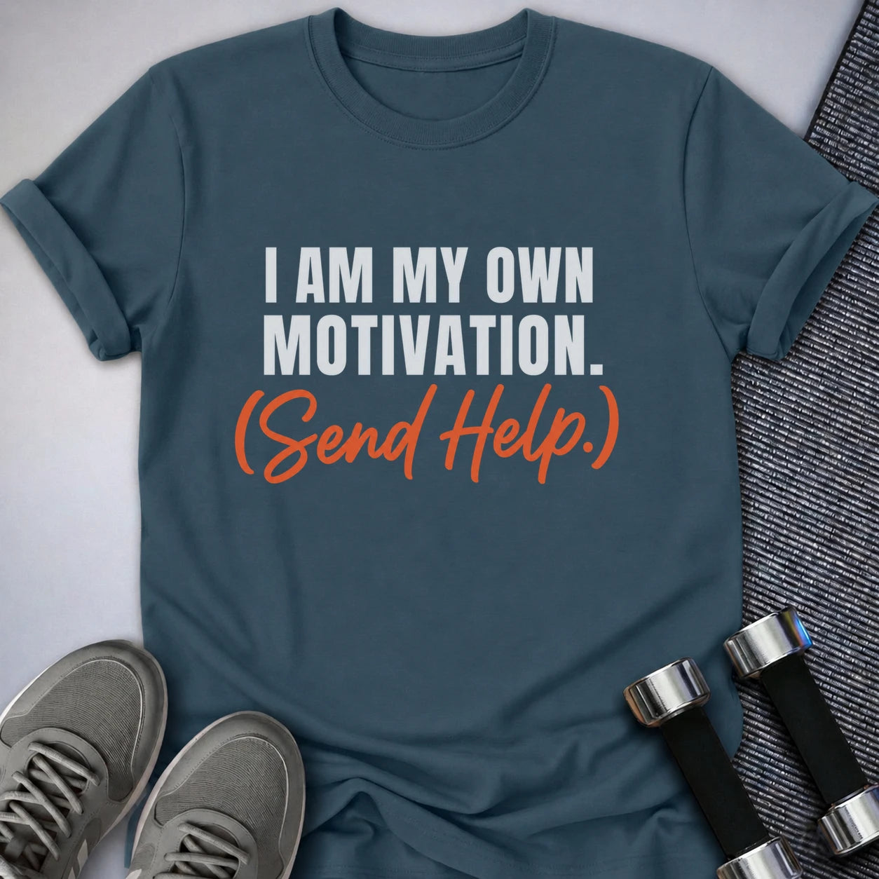 Printify T-Shirt S / Deep Teal My Own Motivation T-Shirt