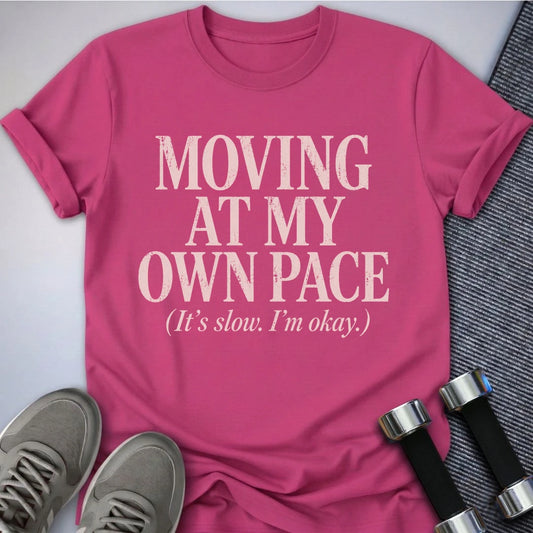 Printify T-Shirt S / Berry My Own Pace T-Shirt