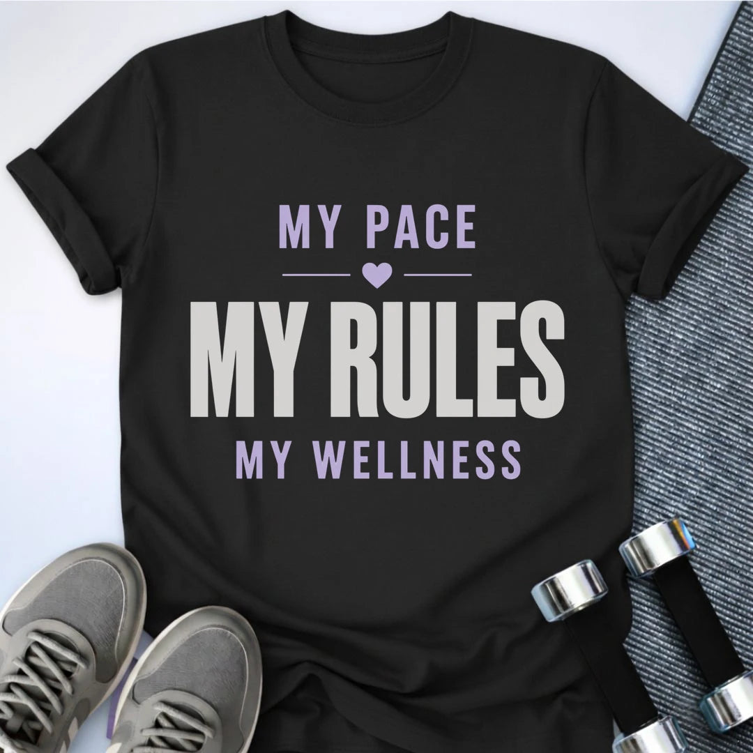 Printify T-Shirt S / Black My Pace T-Shirt